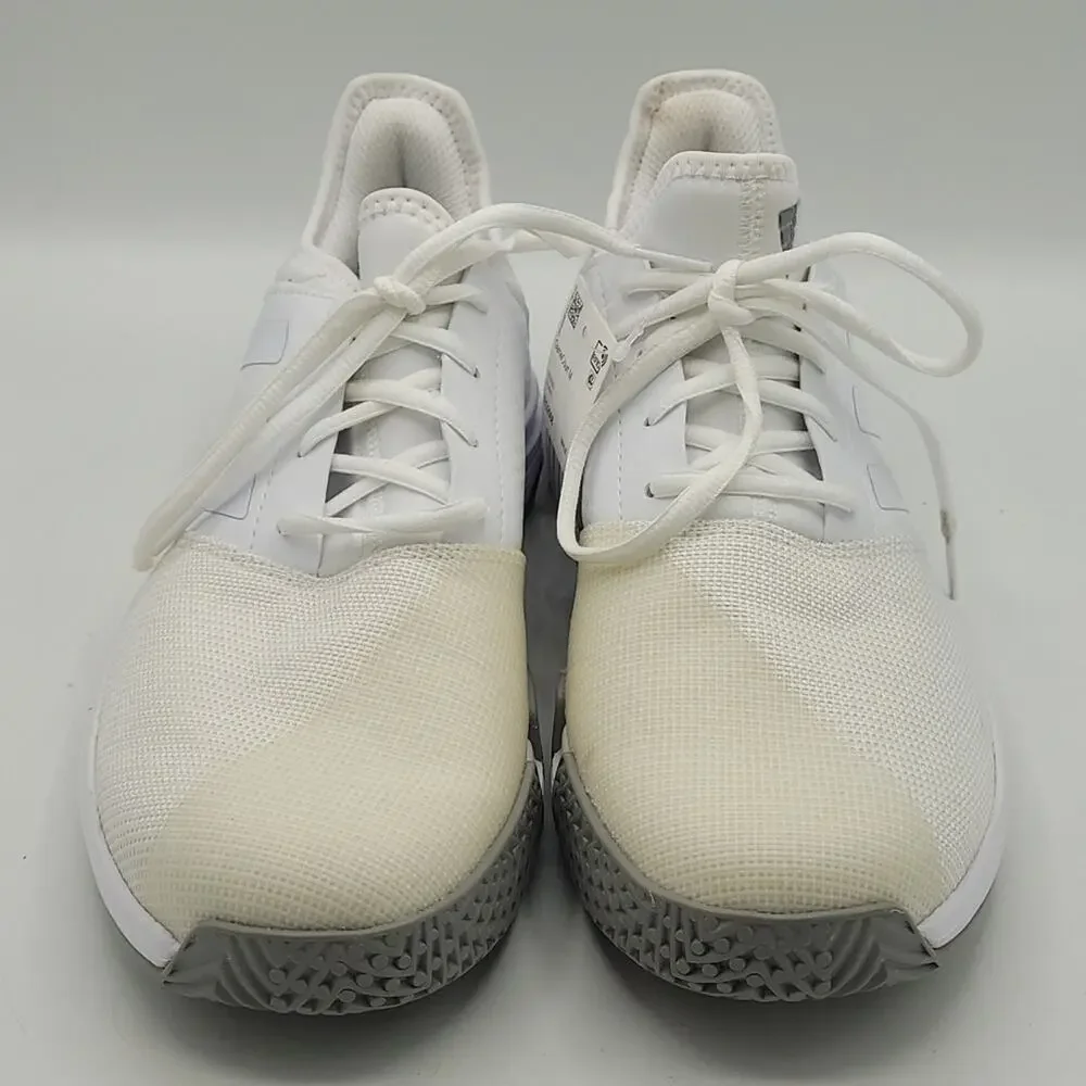 adidas GameCourt Tennis Shoes White Dove Grey EG2008 Mens - Picture 6 of 6